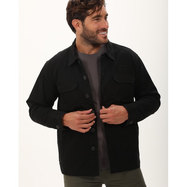 Ανδρικό overshirt jacket VAN HIPSTER 72354 μαύρο