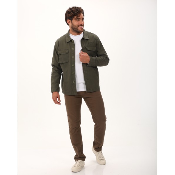 Ανδρικό overshirt jacket VAN HIPSTER 72354 χακί Ανδρικά