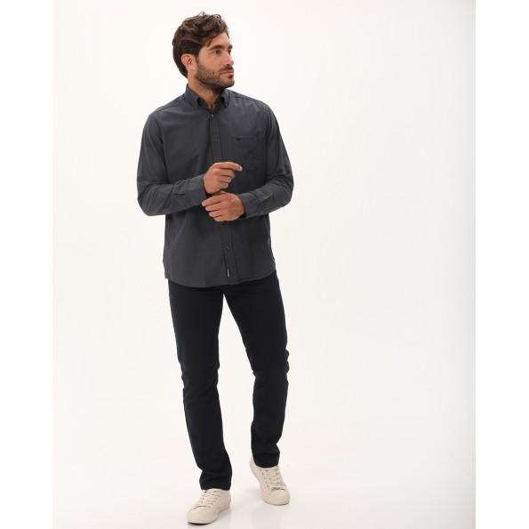 Ανδρικό chino παντελόνι VAN HIPSTER 72351 ναυτικό μπλε Ανδρικά