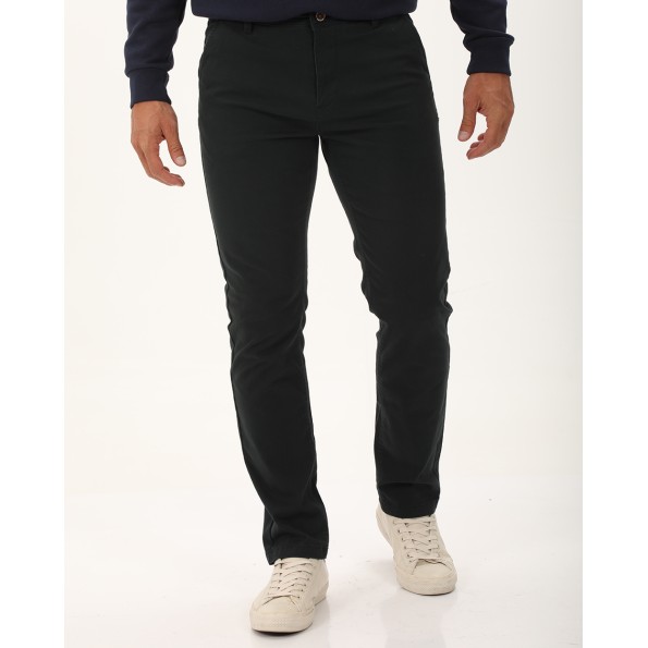 Ανδρικό chino παντελόνι VAN HIPSTER 72351 σκούρο πράσινο