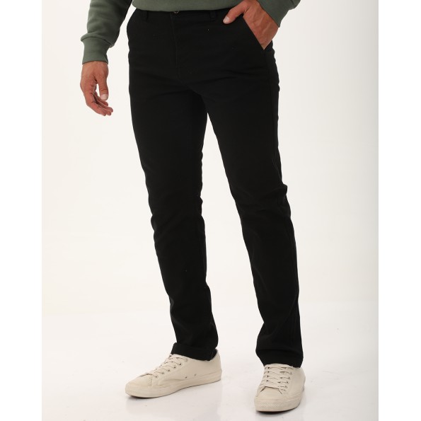 Ανδρικό chino παντελόνι VAN HIPSTER 72351 μαύρο Ανδρικά