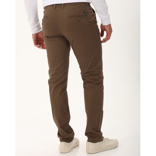 Ανδρικό chino παντελόνι VAN HIPSTER 72351 καφέ Ανδρικά