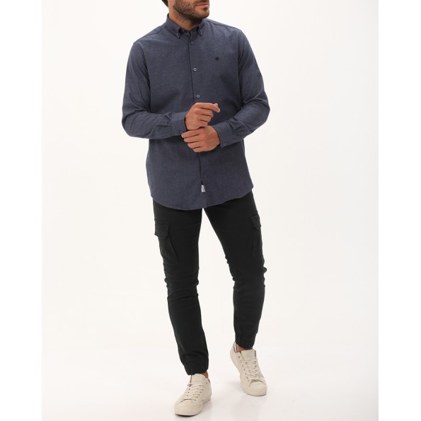 Ανδρικό cargo παντελόνι VAN HIPSTER 72352 σκούρο πράσινο Ανδρικά