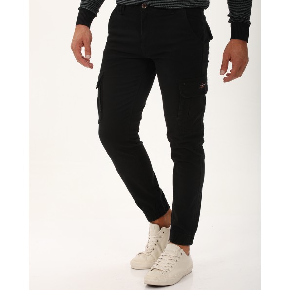 Ανδρικό cargo παντελόνι VAN HIPSTER 72352 μαύρο Ανδρικά