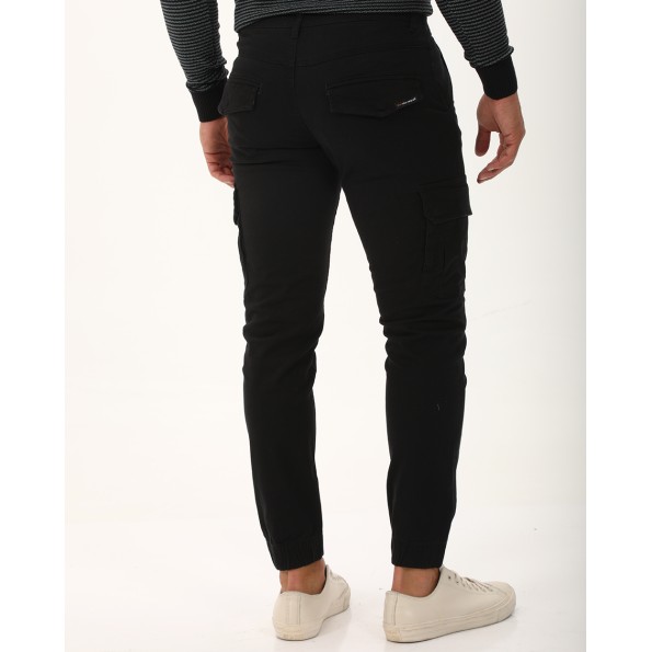Ανδρικό cargo παντελόνι VAN HIPSTER 72352 μαύρο Ανδρικά