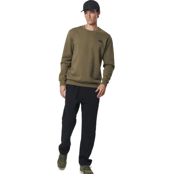 Ανδρικό παντελόνι φόρμας BODY ACTION 023531-01 μαύρο Ανδρικά