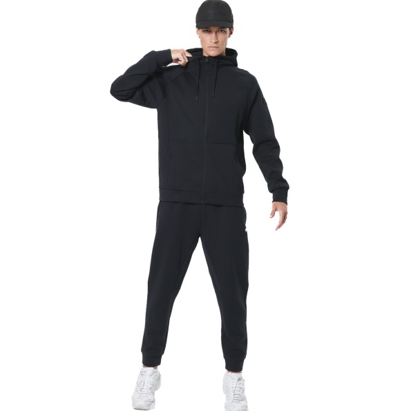 Ανδρικό παντελόνι φόρμας BODY ACTION 023532-01 μαύρο Ανδρικά