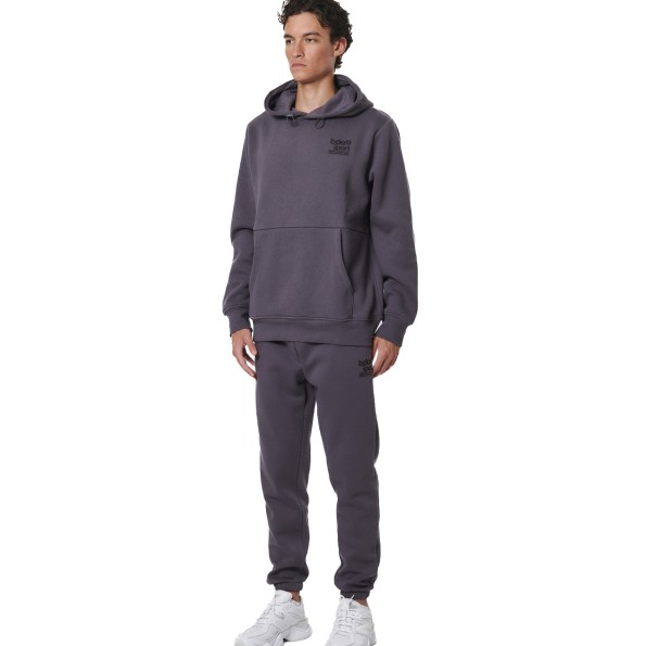 Ανδρικό παντελόνι φόρμας BODY ACTION 023535-01 γκρι Ανδρικά