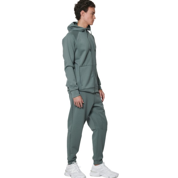 Ανδρική φούτερ ζακέτα BODY ACTION 073521-01 πράσινη Ανδρικά