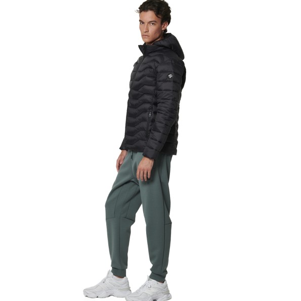 Ανδρικό καπιτονέ μπουφάν BODY ACTION 073535-01 μαύρο Ανδρικά