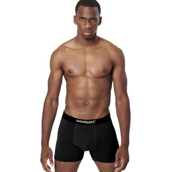 Ανδρικό σετ από 3 εσώρουχα boxer BODY ACTION 093509-01 μαύρα Ανδρικό σετ από 3 εσώρουχα boxer BODY ACTION 093509-01 μαύρα