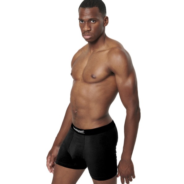 Ανδρικό σετ από 3 εσώρουχα boxer BODY ACTION 093509-01 πράσινο μαύρο γκρι Ανδρικά