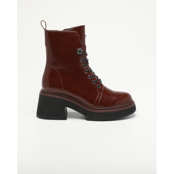 Γυναικεία μποτάκια 19V69 ITALIA AM SR972-3426 μπορντό