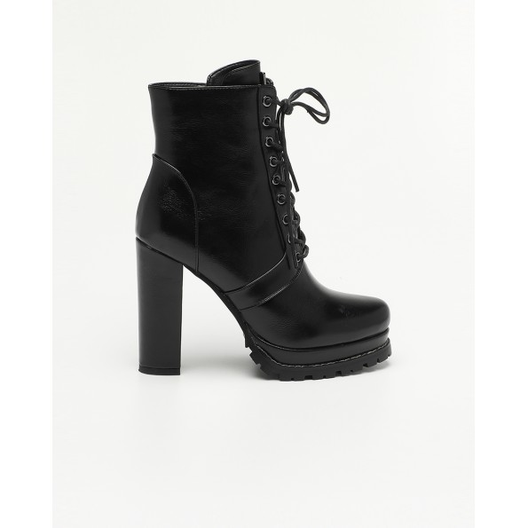 Γυναικεία μποτάκια LOVEBERRY GA KX640-H1048 μαύρα