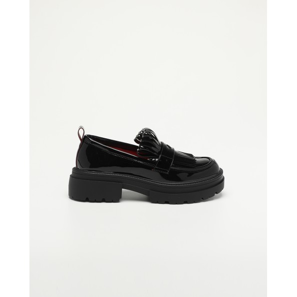 Γυναικεία loafers LOVEBERRY TW S23350-9 μαύρα