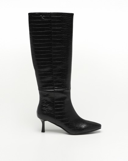 Γυναικείες μπότες 19V69 ITALIA AM 05E5001 μαύρες