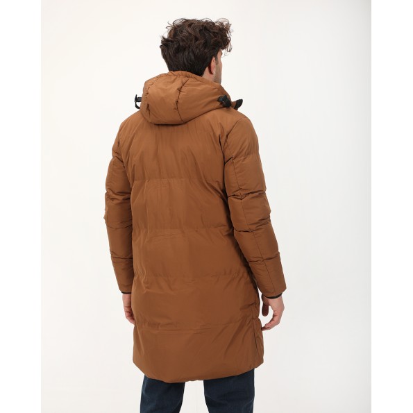 Ανδρικό μακρύ μπουφάν VAN HIPSTER 72188 καφέ Ανδρικά