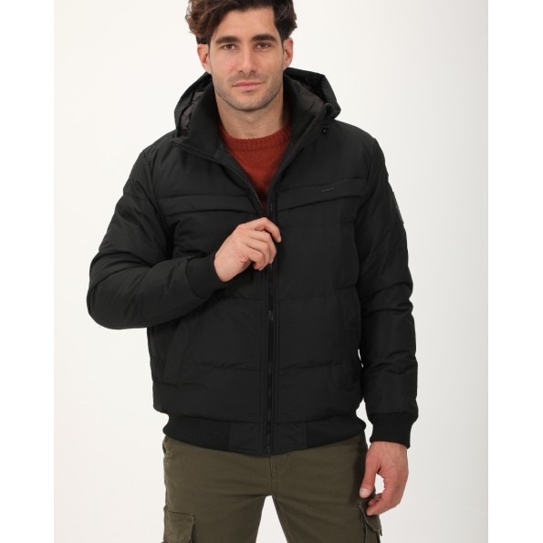 Ανδρικό bomber μπουφάν VAN HIPSTER 72191 μαύρο