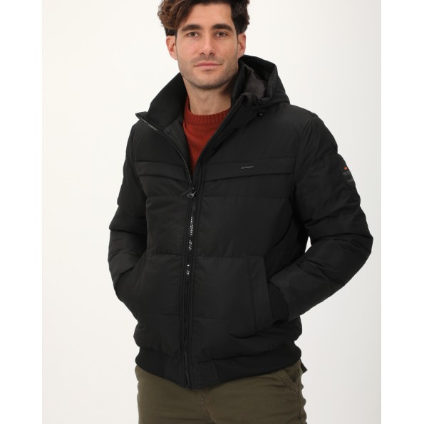 Ανδρικό bomber μπουφάν VAN HIPSTER 72191 μαύρο Ανδρικά