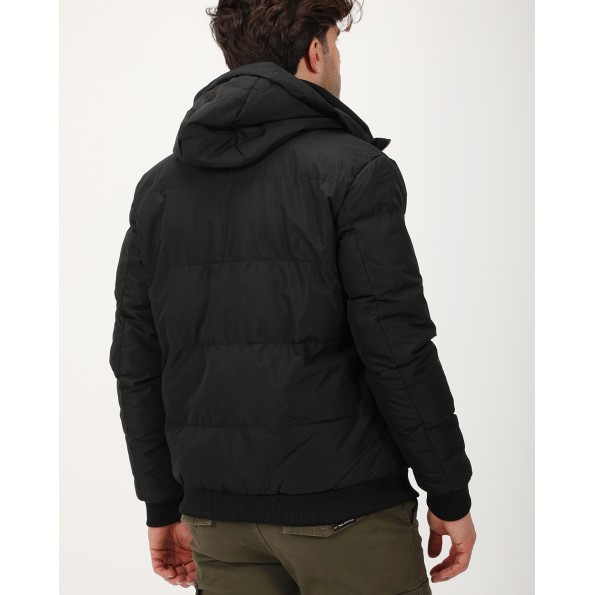 Ανδρικό bomber μπουφάν VAN HIPSTER 72191 μαύρο Ανδρικά