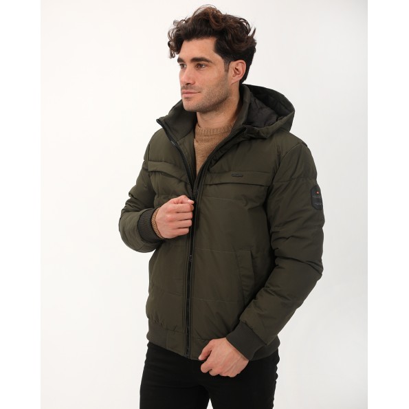 Ανδρικό bomber μπουφάν VAN HIPSTER 72191 λαδί Ανδρικά