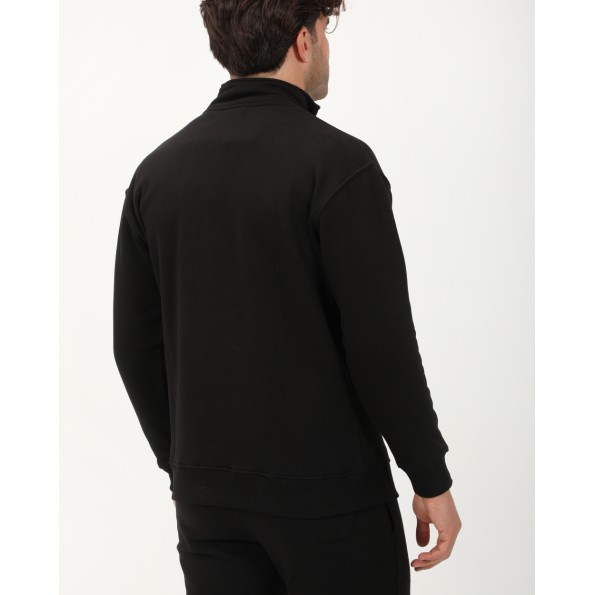 Ανδρική φούτερ μπλούζα VAN HIPSTER 72342 μαύρη Ανδρικά