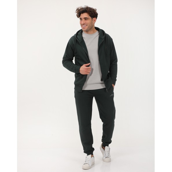 Ανδρική φούτερ ζακέτα VAN HIPSTER 72348 πράσινη Ανδρικά