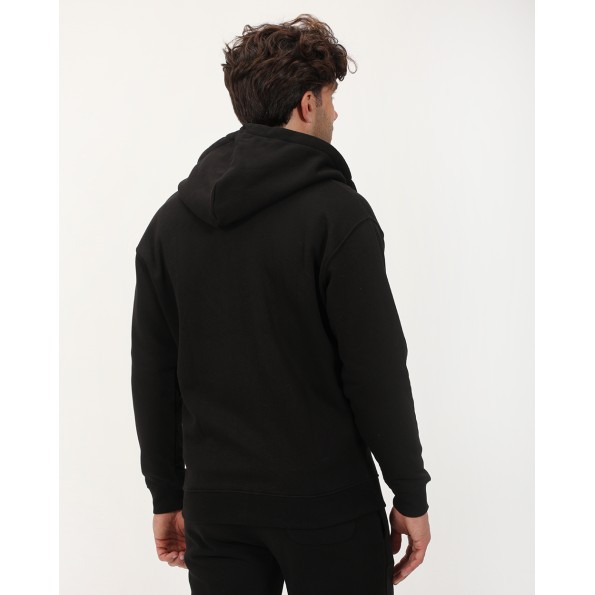 Ανδρική φούτερ ζακέτα VAN HIPSTER 72348 μαύρη Ανδρικά