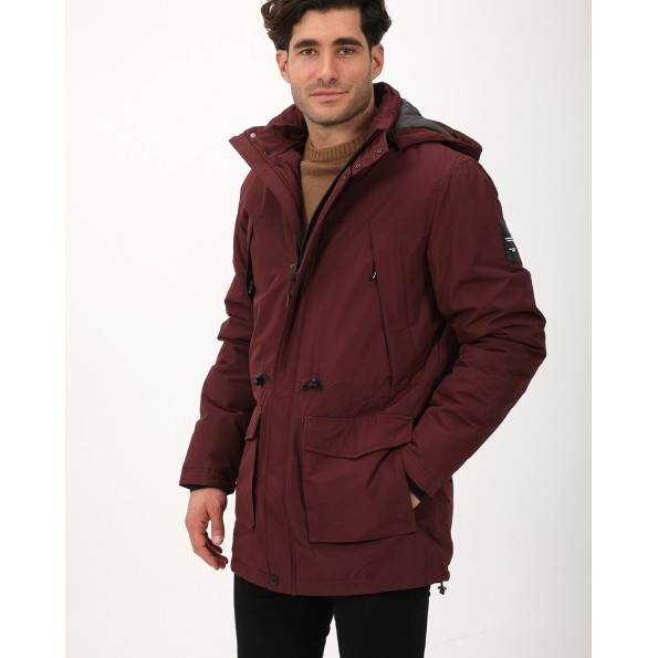 Ανδρικό μπουφάν VAN HIPSTER 72090 μπορντό Ανδρικά