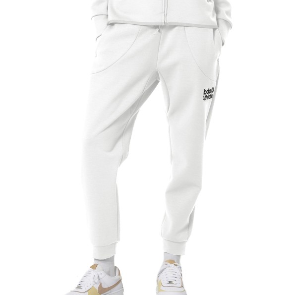 Γυναικείο παντελόνι φόρμας BODY ACTION 021539-01 λευκό
