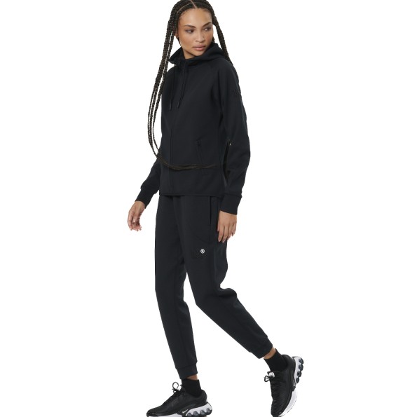 Γυναικείο παντελόνι φόρμας BODY ACTION 021539-01 μαύρο Γυναικεία