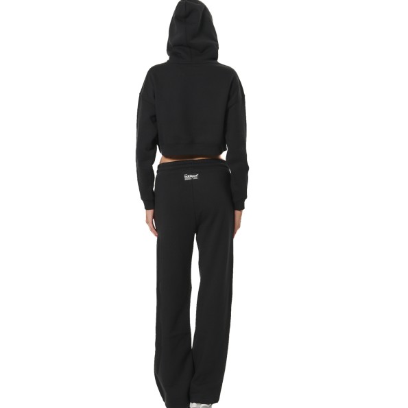 Γυναικείο παντελόνι φόρμας BODY ACTION 021540-01 μαύρο Γυναικεία