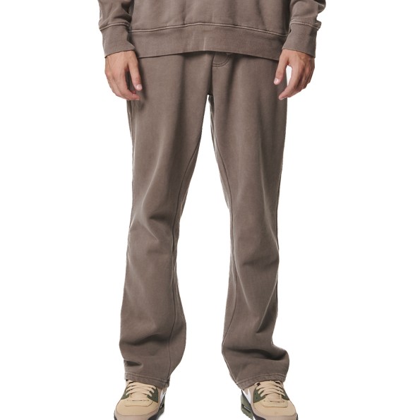 Ανδρικό παντελόνι φόρμας BODY ACTION 023443-01 καφέ