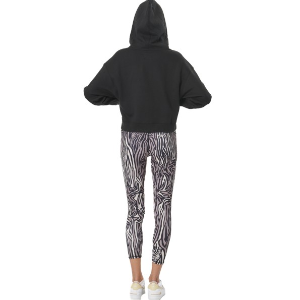 Γυναικεία φούτερ ζακέτα BODY ACTION 071521-01 μαύρη Γυναικεία