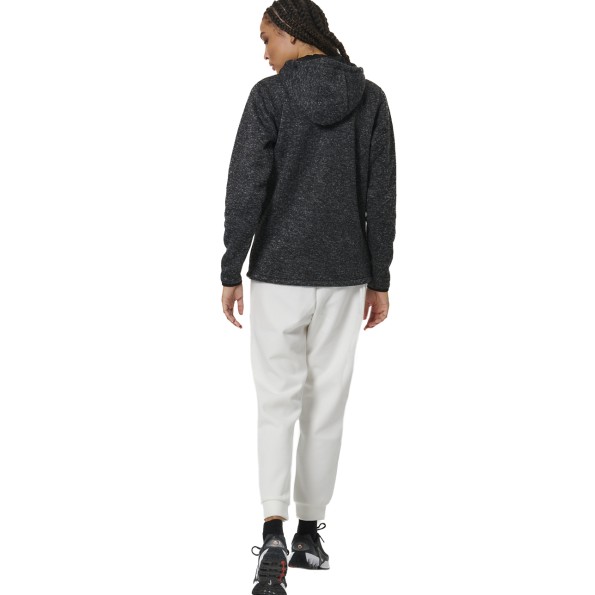 Γυναικεία knit fleece ζακέτα BODY ACTION 071526-01 ανθρακί Γυναικεία