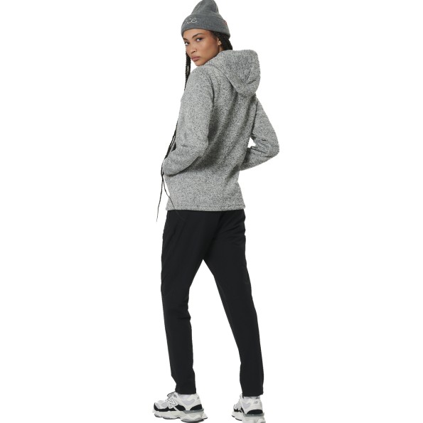 Γυναικεία knit fleece ζακέτα BODY ACTION 071526-01 γκρι Γυναικεία