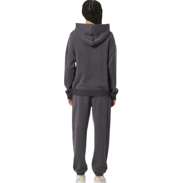 Γυναικεία φούτερ μπλούζα BODY ACTION 061525-01 ανθρακί Γυναικεία