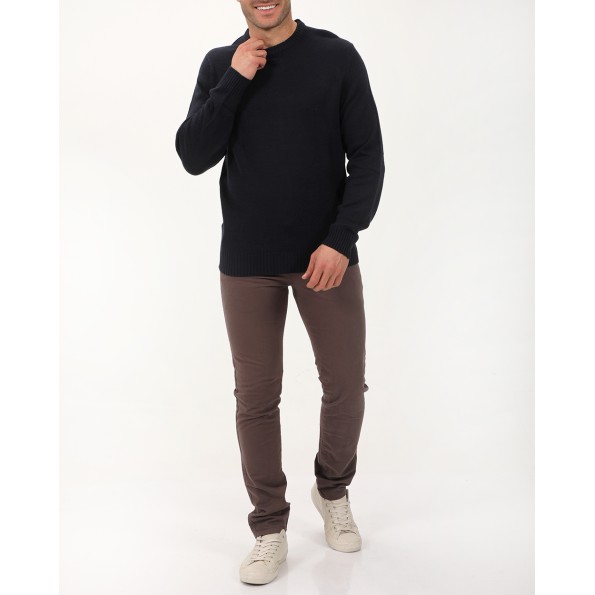 Ανδρικό πουλόβερ VAN HIPSTER 72360 ναυτικό μπλε Ανδρικά