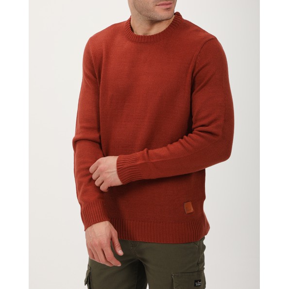 Ανδρικό πουλόβερ VAN HIPSTER 72360 πορτοκαλί Ανδρικά