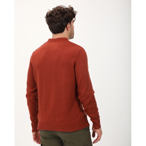 Ανδρικό πουλόβερ VAN HIPSTER 72360 πορτοκαλί Ανδρικά