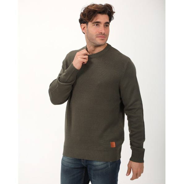 Ανδρικό πουλόβερ VAN HIPSTER 72360 χακί Ανδρικά