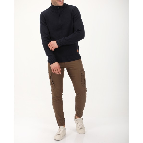 Ανδρικό πουλόβερ VAN HIPSTER 72361 ναυτικό μπλε Ανδρικά