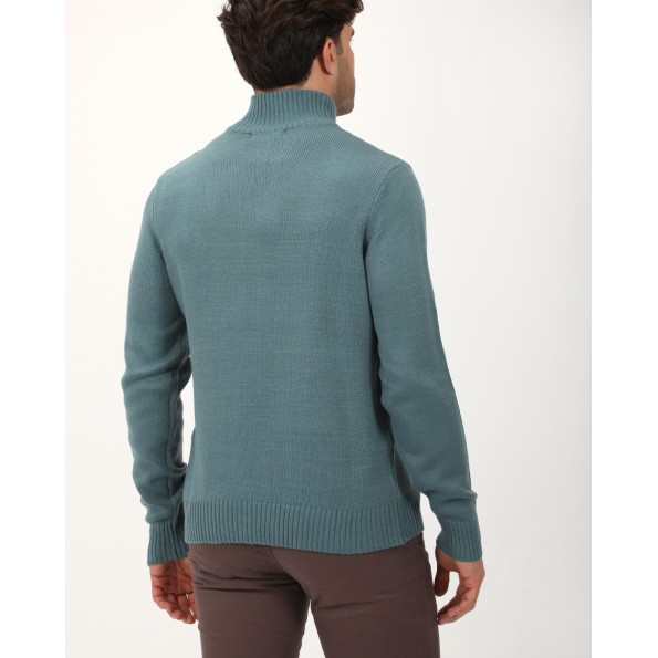 Ανδρικό πουλόβερ VAN HIPSTER 72361 μπλε Ανδρικά