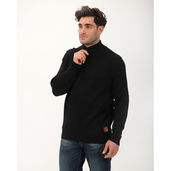Ανδρικό πουλόβερ VAN HIPSTER 72361 μαύρο Ανδρικά