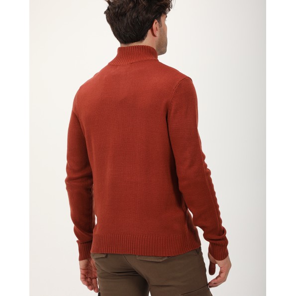 Ανδρικό πουλόβερ VAN HIPSTER 72361 κόκκινο Ανδρικά