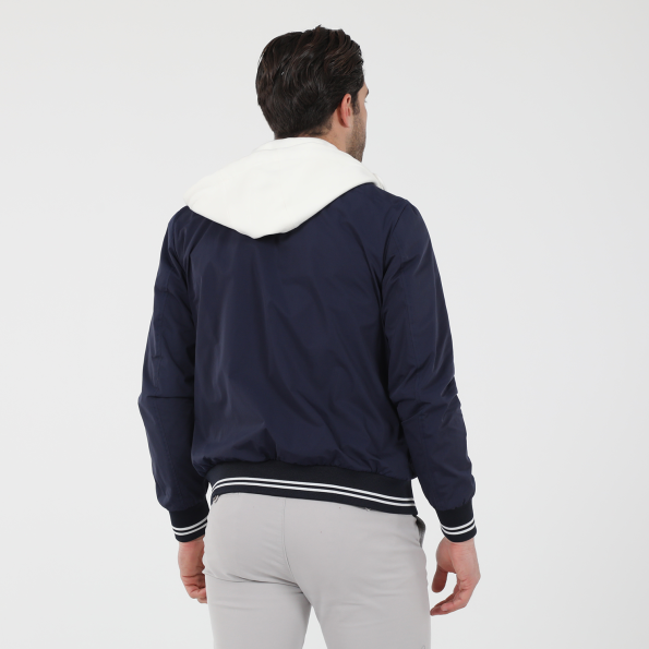 Ανδρικό bomber jacket NAVY & GREEN μπλε Ανδρικά