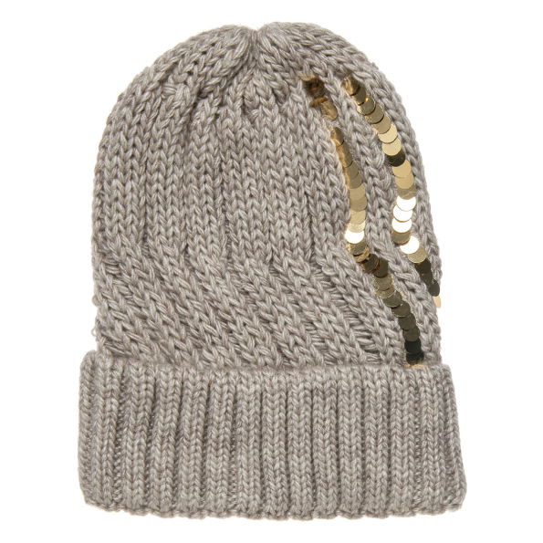 Παιδικός πλεκτός σκούφος ALOUETTE μπεζ Παιδικός πλεκτός σκούφος ALOUETTE μπεζ