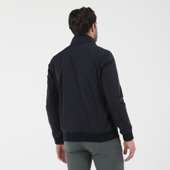 Ανδρικό bomber jacket NAVY & GREEN μπλε