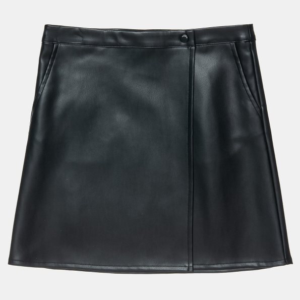 Παιδική φούστα φάκελος ALOUETTE μαύρη δερματίνη Παιδική φούστα φάκελος ALOUETTE μαύρη δερματίνη