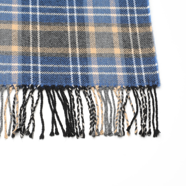 Ανδρικό κασκόλ NAVY & GREEN μπλε μπεζ Ανδρικά